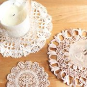 Napperon ancien (Lot de 3)  C