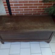 coffre de rangement en chene