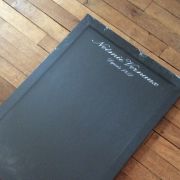 Tableau noir ardoise, brasserie