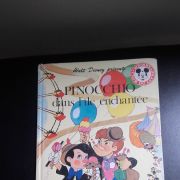 PINOCCHIO dans l'île enchantée club du livre Mickey 1983 livre de Paris Hachette