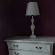 Commode style Louis xv blanc cassé