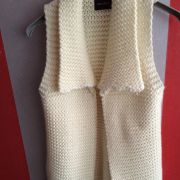 Gilet grosse maille 