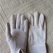 Jolis gants blancs ajourés 7 71/2