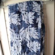 foulard bleu