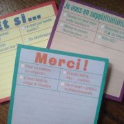 Post it organisation quotidien avec fun