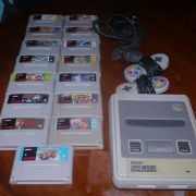 Super nintendo avec 15 jeux