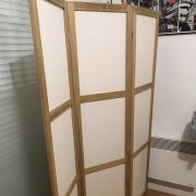 Très beau paravent en bois et tissu à 20€ (Best seller Maisons du Monde -70%)