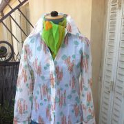 Chemise années 70, vintage neuf