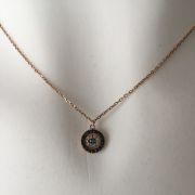 Collier œil or jaune et en diamant Paul & Joe