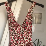 Robe Léopard Pink & White