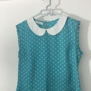 Top bleu ciel Suite Blanco taille M