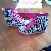 Baskets en toile compensées T.38 (type converse)