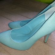 Escarpins turquoise