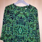 Tee-Shirt fleuri vert