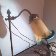 lampe pate de verre.