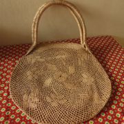 SAC FEMME EN RAFIA - VINTAGE