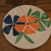 dessous de plat VALLAURIS signé KAROLE