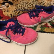 Nike free run rose et bleu 