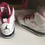 Jordan blanche et rose 