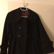 Manteau noir coupe patineuse - taille 1. 