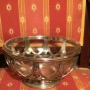 Jolie coupe métal argenté 