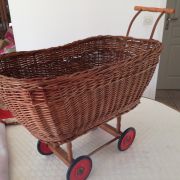 Landau rotin vintage années 60