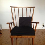 Paire de fauteuils Baumann