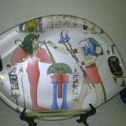 assiette égyptienne