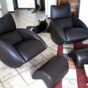 FAUTEUIL ET POUF DESIGNER YAMAKADO