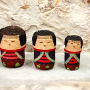 Poupées gigognes en osier