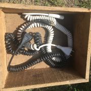 Rallonge électrique spirale année 70