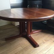 Table basse scandinave suédois teck massif