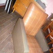 salon vintage skai canape 2 fauteuils 1960