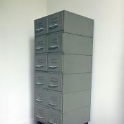 Meuble industriel à tiroirs Flambo années 50