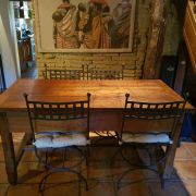 VENDS TABLE DE FERME EN CHENE MASSIF 