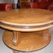 table basse chêne massif