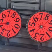 Roulettes de hasard art forain