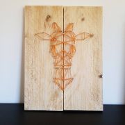 Panneau Décoratif Girafe 