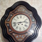 Horloge  Oeil de boeuf second empire