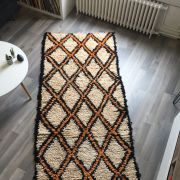 Magnifique tapis Beni Ouarain vintage