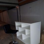 Comptoir  avec tabouret 