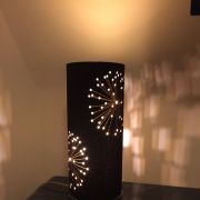 Lampe à poser cylindrique