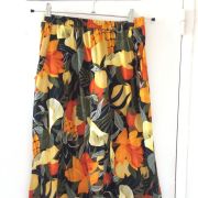 Jupe fleurie vintage 36/38