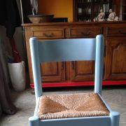 10 chaises bois style 'ferme" à saisr