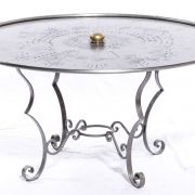 Table basse upcycling  d'inspiration industrielle - Ryad