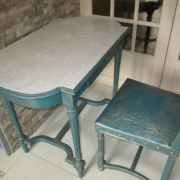 CONSOLE BUREAU ET SA CHAISE 