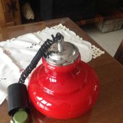 Lustre vintage rouge
