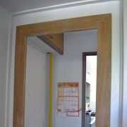 Miroir en bois