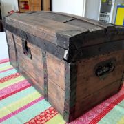 Ancienne malle rénovée