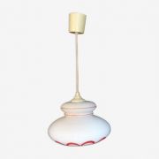 suspension en verre années 60